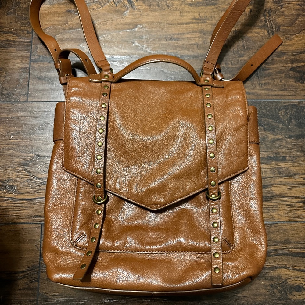 Lucky Brand Leather Backpack